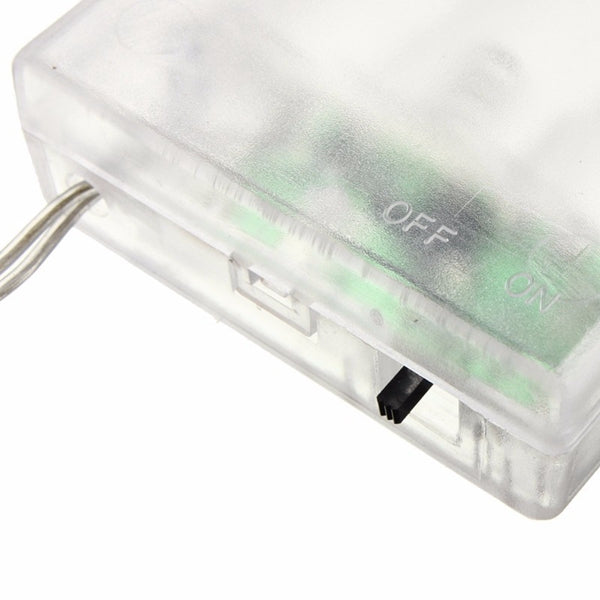 Love Heart Battery Operated 40 LED Fairy Light String Xmas Party Decoration