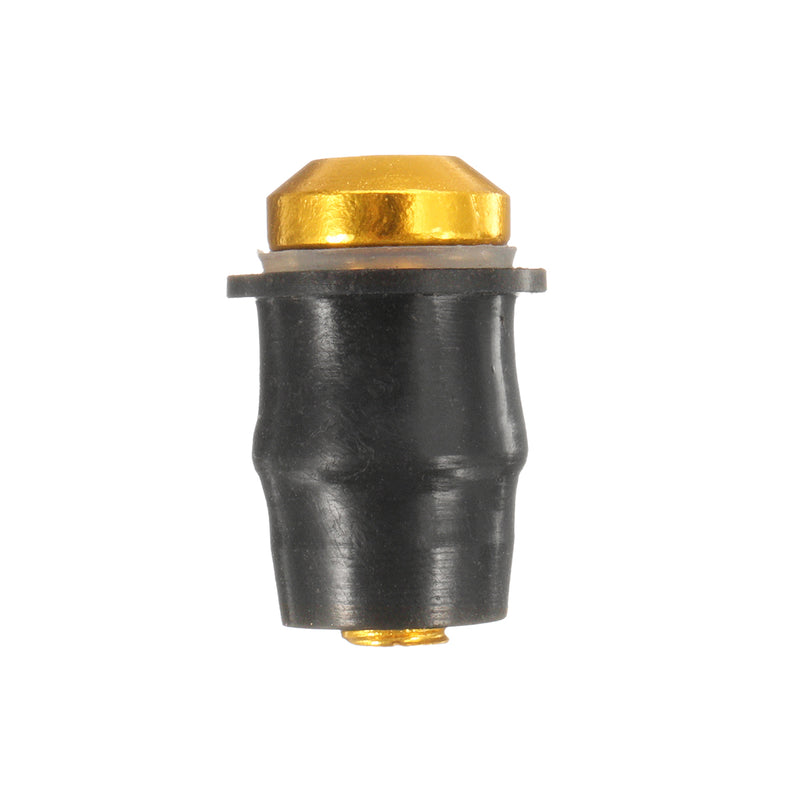 10pcs Motorcycle M5x15mm Windscreen Windshield Fairing Nut Bolt Screw Gold