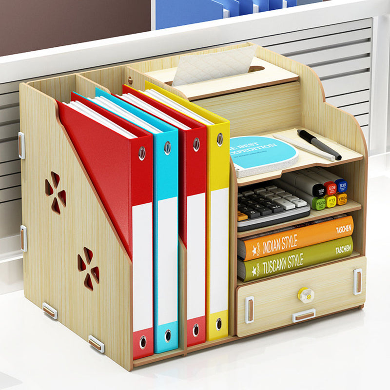 32.5x24x26cm Pencil Pen Holder Storage Box Rack Desk Stationery Density Plate Desktop Organizer