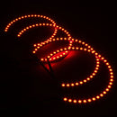Multi-Color RGB LED Flash Strobe Light Angel Eye Rings for BMW E46 3 5 7 Series