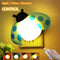Voice Light Remote Control Colorful Wall Lamp Creative Smart Beatles LED Night Light Home Decor