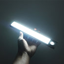 LED Closet Light 33 LED Rechargeable Motion Sensor Night Light  for Kitchen Cabinet Stairs Wardrobe