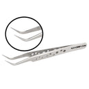 RJX Straight 45 Curved  Stainless Steel Pincer Tweezer Repairing Tool With Cooling Hole  For RC Models
