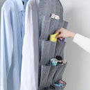 Oxford Cloth 16 Grid Hanging Bag Door Back Debris Storage Bag Cloth Hanger