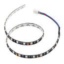 12v Black/24v White 3D Printer RGB 5050 Waterproof LED Strip Light with Cable for Lerdge Board