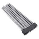 Drillpro 7pcs 150mm Square Screwdriver Bits 1/4 Inch Hex Shank Screwdriver Bit