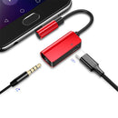 Baseus L45 Type-c to Type-c Charging + 3.5mm Audio Music Adapter Converter for Xiaomi Huawei