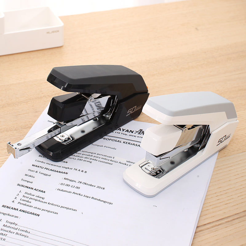 XIAOMI Ecosystem Deli 0371 Labor-saving Staplers Large Heavy-duty Thick Stapler Student Stapler Standard Multi-function Large Stapler Office Supplies
