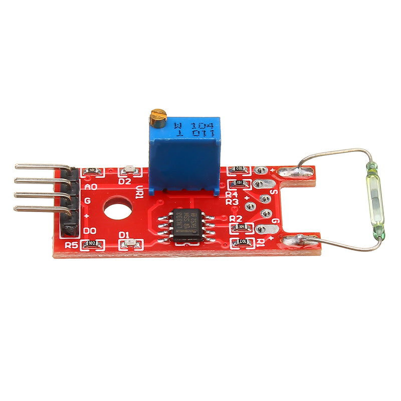 5pcs KY-025 4pin Magnetic Dry Reed Pipe Switch Magnetron Sensor Switch Module