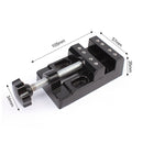 MYTEC 57mm Adjustable Mini Jaw Bench Clamp Drill Press Vice Opening Parallel Table Vise DIY Sculpture
