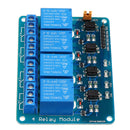 5pcs Geekcreit 24V 4 Channel Relay Module For  PIC ARM DSP AVR MSP430