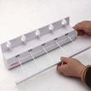 18m Wall Mounted Washing Clothes Laundry 5 line Airer Dryer Retractable Cloth Hanger
