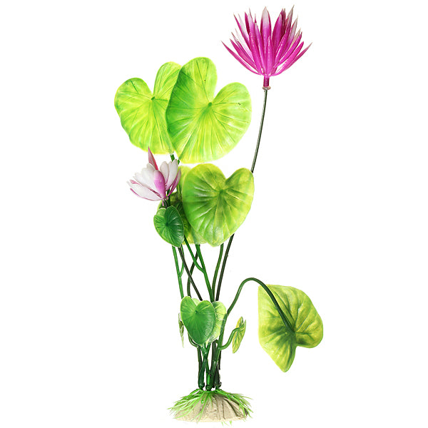 Artificial Plastic Flower Grass Plant Aquatic for Fish Tank Ornament Aquarium Decorations