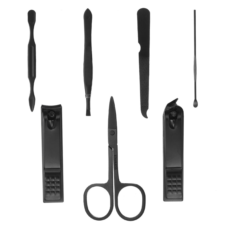 7pcs Stainless Steel Nail Clipper Portable Nail Manicure Tools Nail Clipper Set