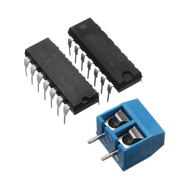 3pcs DIY Three Person Voter Module Kit DIY Electronic Production Kit 74HC00+74HC10