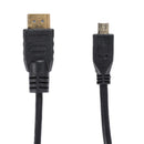 5FT 1.5m Micro HD to HD 1080P HD TV Video Camera Cable For GoPro SJ Xiaomi Yi Camera