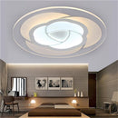 18W Modern Round Flower Acrylic LED Ceiling Light Warm White/White Lamp for Living Room AC220V