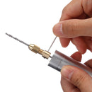 Mini Electric Engraving Pen Power Drills Grinding Woodworking Milling Micro Polishing Brush Drill With 10x Drill bit