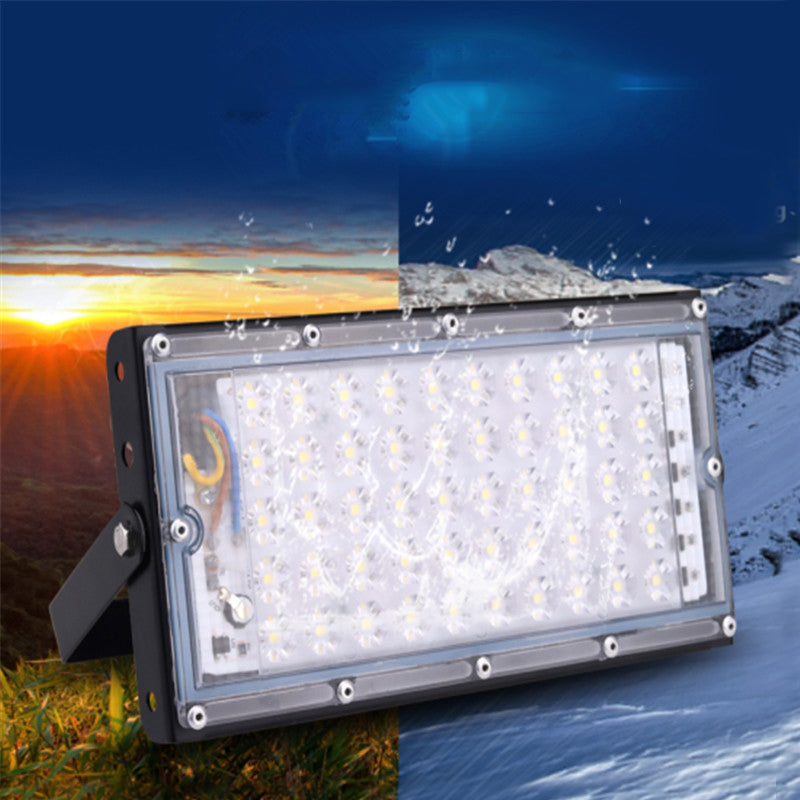 50W LED Flood Light IP66 Wall Lamp Outdoor Camping Portable Lantern Street Lamp