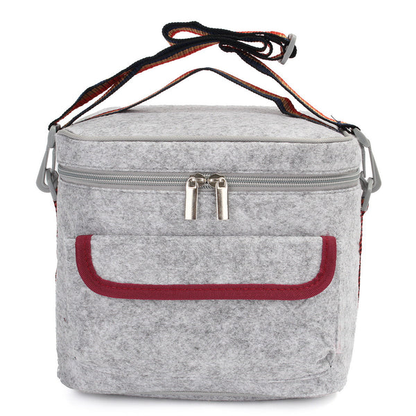Insulated Thermal Cooler Lunch Storage Box Bag Tote Shoulder Strap Carry Picnic