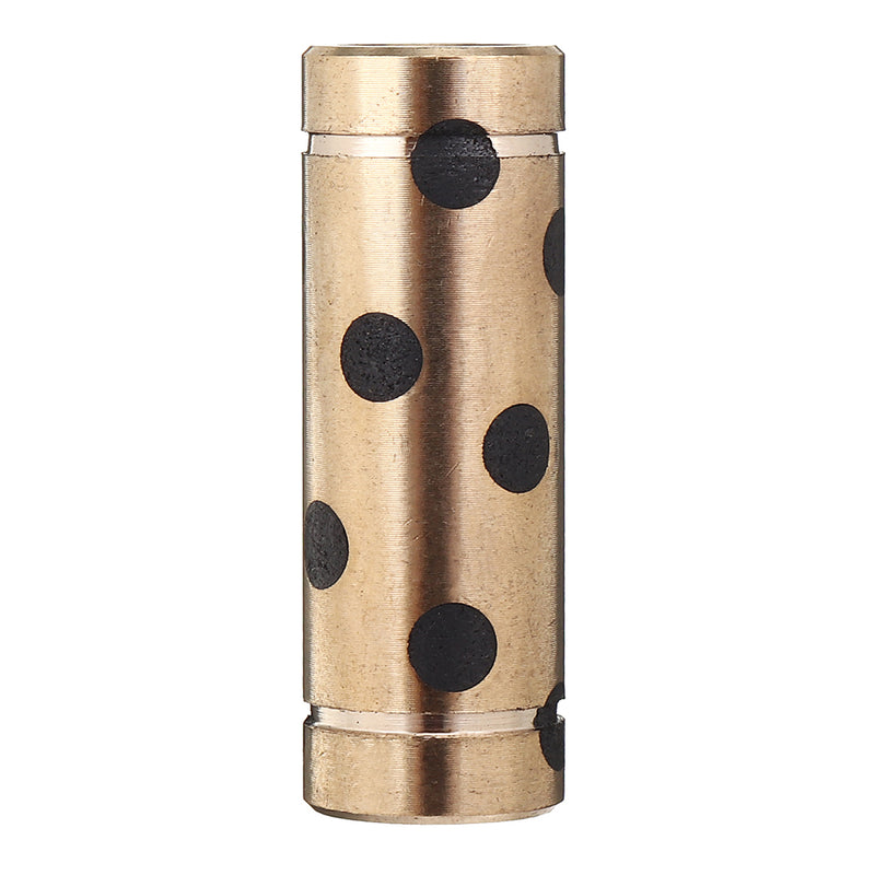 4Pcs UM2 UM3 8x12x35mm Inlaid Graphite Copper Sleeve Bearing for 3D Printer