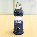 New Solar Camping Lantern Lamp Portable Outdoor Rechargeable LED Tent Hiking (Flashlight Accessories)