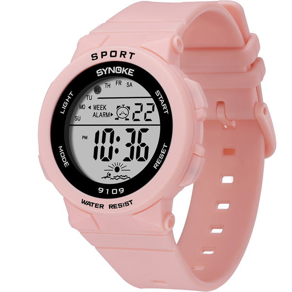 SYNOKE 9109 Children Watch 5ATM Waterproof Luminous Display Student Outdoor Sport Digital Watch