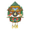 Handcraft Wood Cuckoo Clock House Tree Style Wall Clock Art Vintage Home Decor