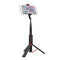 Banggood BW-BS10 Portable bluetooth Selfie Stick Hidden Phone Clamp with Retractable Tripod