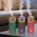 Bakeey 300mL USB Colorful Breathing Light Mute Adjustable Ultrasonic Humidifier For Home Car Air Freshener Essential Oil Diffuser