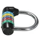 Resettable 5 Digit Password Combination Padlock Security Lock School Cabinet Locker