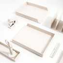 NUSIGN NS021 Stackable 2 Layers File Tray Holder Desktop Books Storage Rack Box Organizer Office Supplies