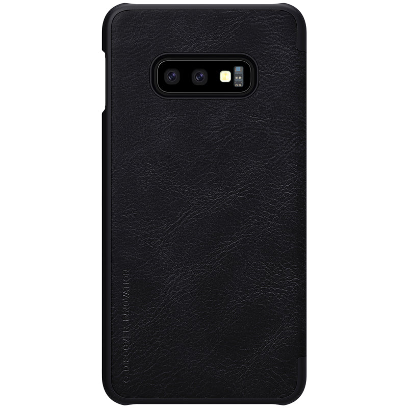 NILLKIN Flip Shockproof Auto Sleep Card Holder Full Cover Protective Case for Samsung Galaxy S10 Lite / Samsung Galaxy S10e