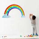 Multicoloured Rainbow Wall Sticker Kids Bedroom Nursery Decals Vinyl Wall Decor