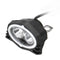 10W 7000K 10-80V LED Motorcycle Owl-shaped Front-view Auxiliary Spotlight Headlights