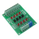 3pcs 12V To 1.8V 4 Channel Optocoupler Isolation Board Isolated Module PNP Output PLC Signal Level Voltage Converter