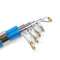 ZANLURE 2.7m Ultralight Hard Telescopic Fishing Rod Portable Sea Lake Spinning Pole