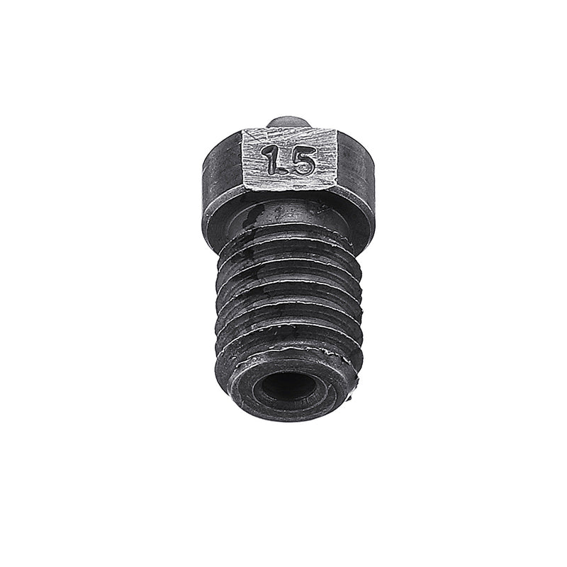 3pcs 1.75mm 1.5mm V6 Hardened Steel Nozzle For J-Head Hotend Extruder 3D Printer Part