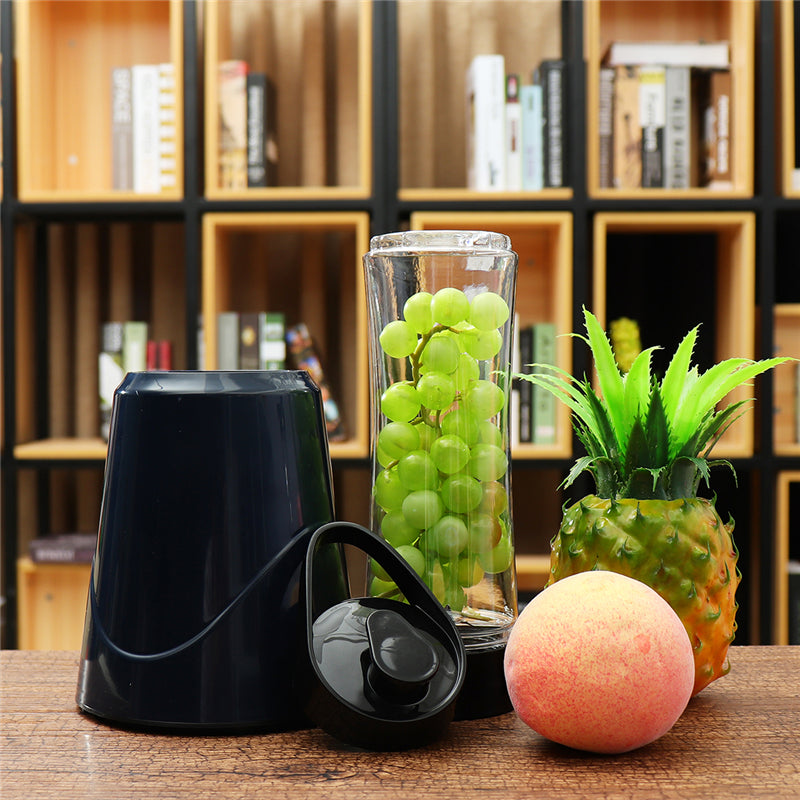 400ML 200W Electric Fruit Juicer Multifunction Mini Portable Home Smoothie Blender Maker