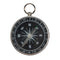 44mm Metal Compass Aluminum Shell With Key Ring Compass