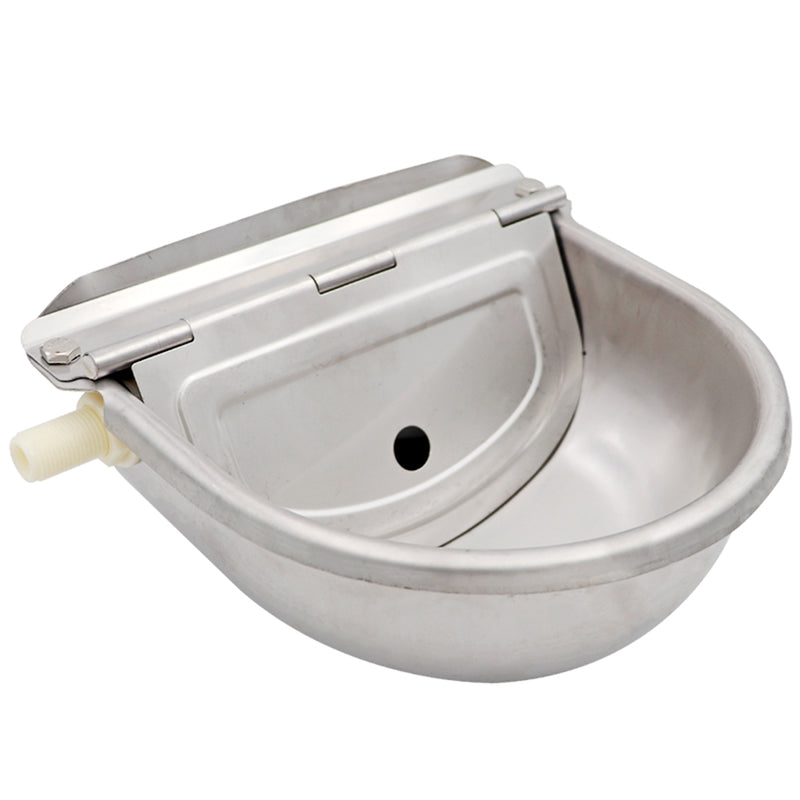 304 Stainless Steel Automatic Drinking Bowl Water Floating Ball Cow Cattle Dog Pig Horse Chicken Pet
