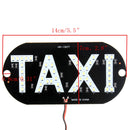Car White LED Cab Taxi Roof Sign Light 12V Vehical Inside Windscreen Lamp