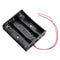 5pcs 4 Slots 18650 Battery Holder Plastic Case Storage Box for 4*3.7V 18650 Lithium Battery