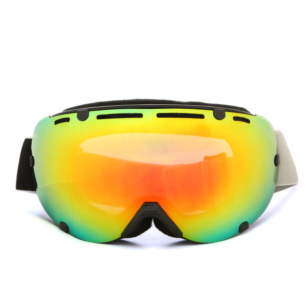 6.9 X 3.7in Ski Mountain Bike Goggles Snowboard Lens Mirror Glasses Windproof Snow Anti-UV Outdoor