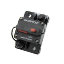 Waterproof 12V 24V 60A-200A AMP Circuit Breaker Dual Battery Manual Reset Fuse