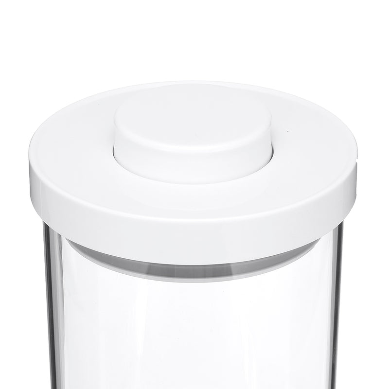 500ML-1700ML High Borosilicate Glass Storage Jar Tea Coffee Sugar Kitchen Seal Canister Container