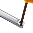 Wood Turning Chisel with 12mm Round Carbide Insert Cutter Round Shank Woodworking Tool