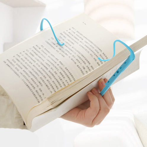 Creative Hands Free Book Page Holder Adjustable Bookmark for Reading Portable & Foldable