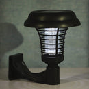 UV LED Solar Powered Outdoor Mosquito Insect Pest Bug Zapper Killer Garden Light