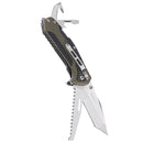 Sanrenmu Multifunctional Tools Folding Pocket EDC Camping Survival Tools Rope Cutter Glass Hammer Screwdriver Bottle Opener